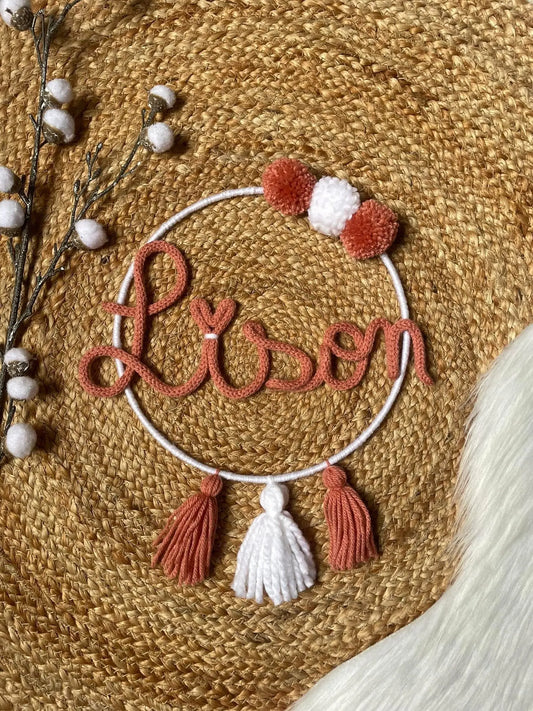 Couronne décorative personnalisée - Empreinte Créative