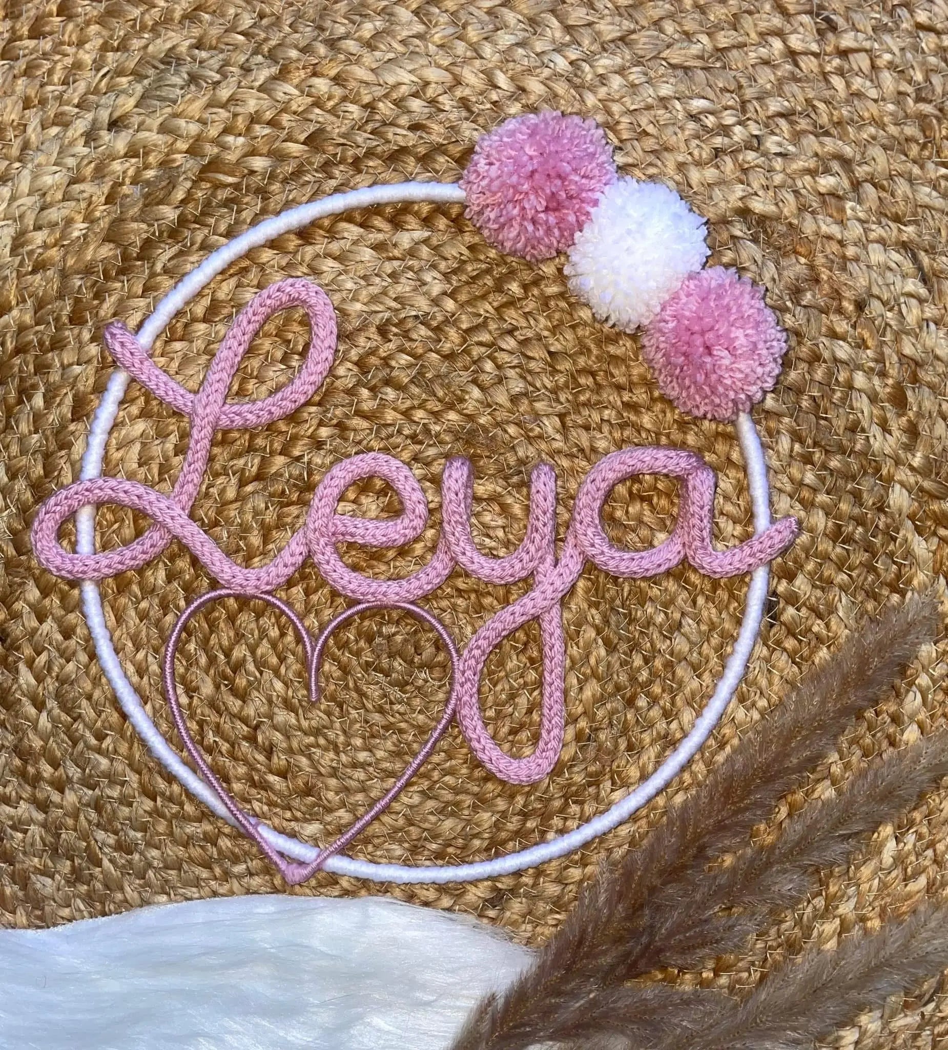 Couronne décorative personnalisée - Empreinte Créative