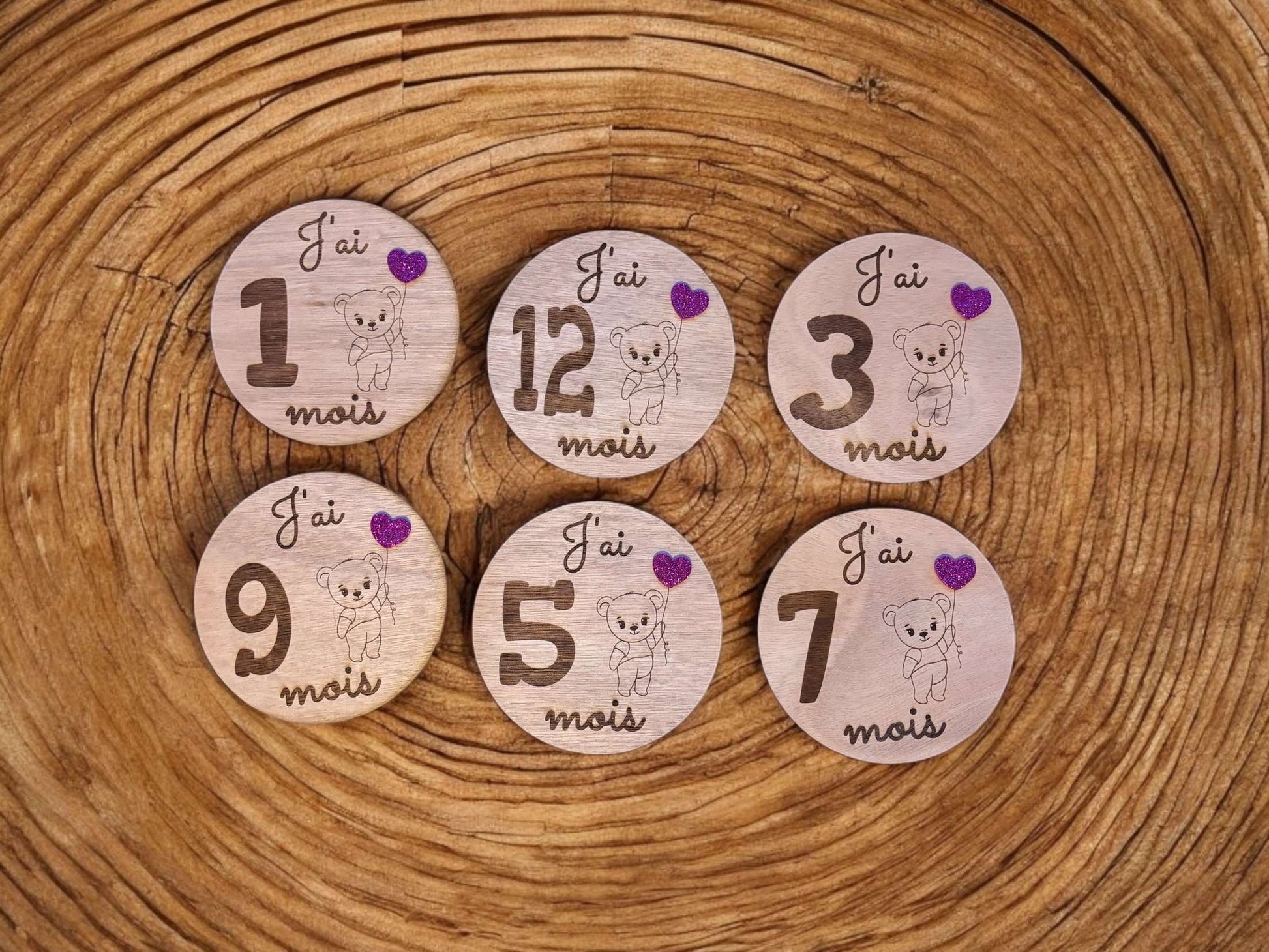 Cercles à étapes personnalisés - Empreinte Créative