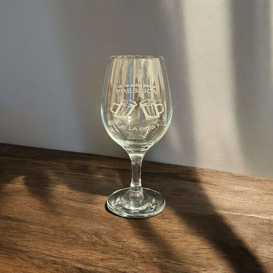 Verre à bière personnalisé 39cl - Empreinte Créative
