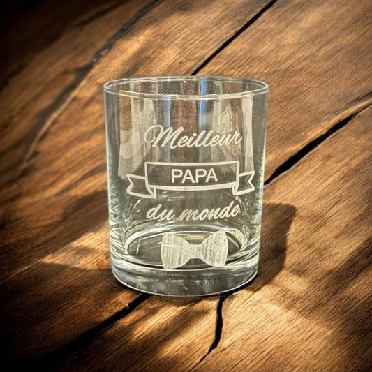 Verre à whisky personnalisé - Empreinte Créative