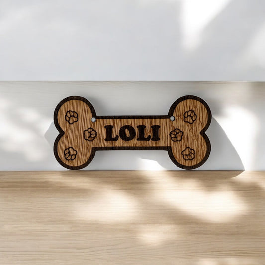 Plaque décoration personnalisée pour animaux - Empreinte Créative