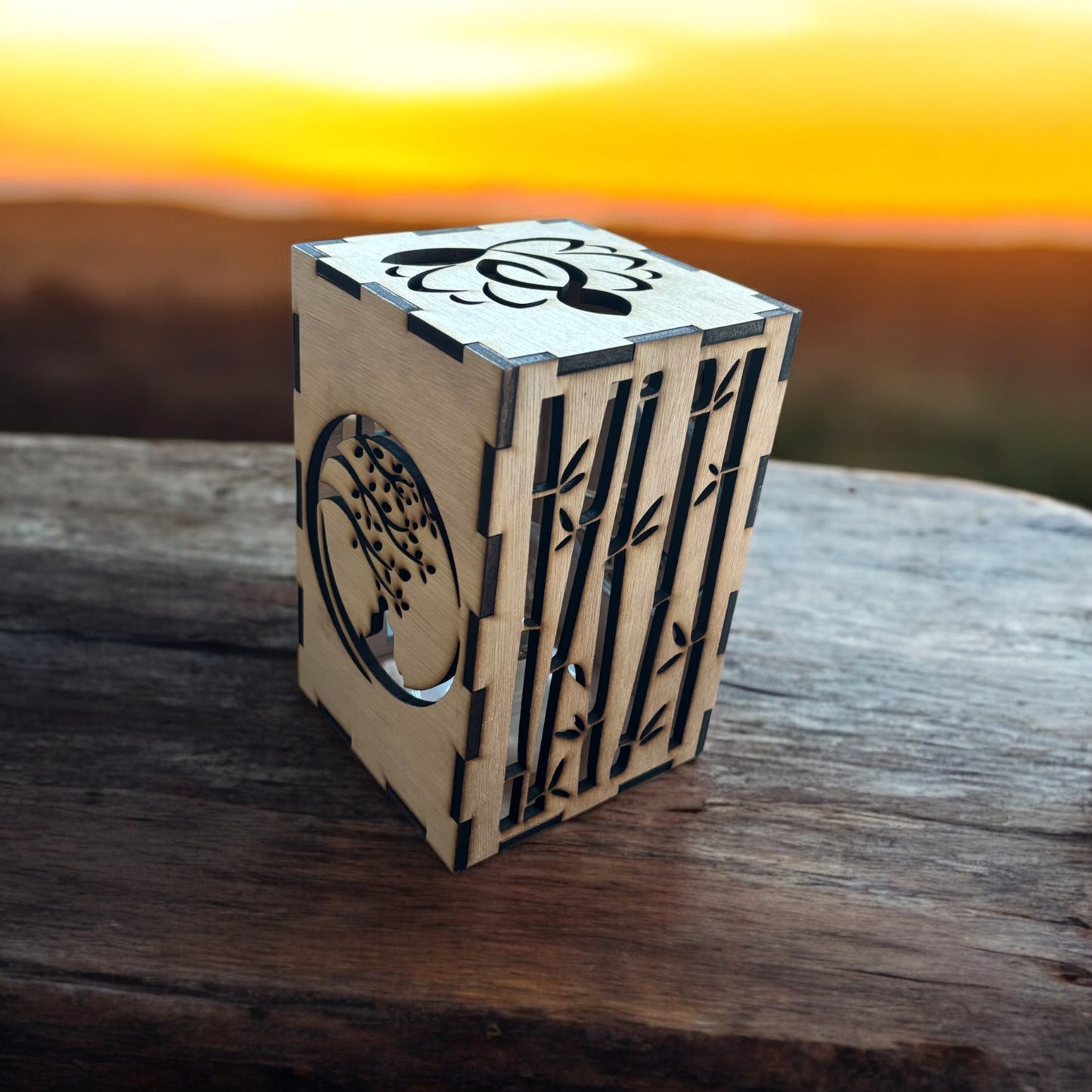 Lampes en bois personnalisées - Empreinte Créative