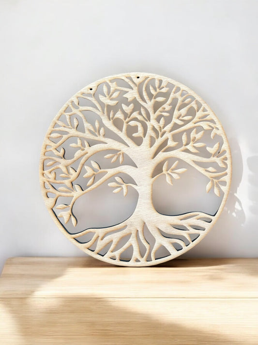 Arbre de vie en bois personnalisé 25cm - Empreinte Créative