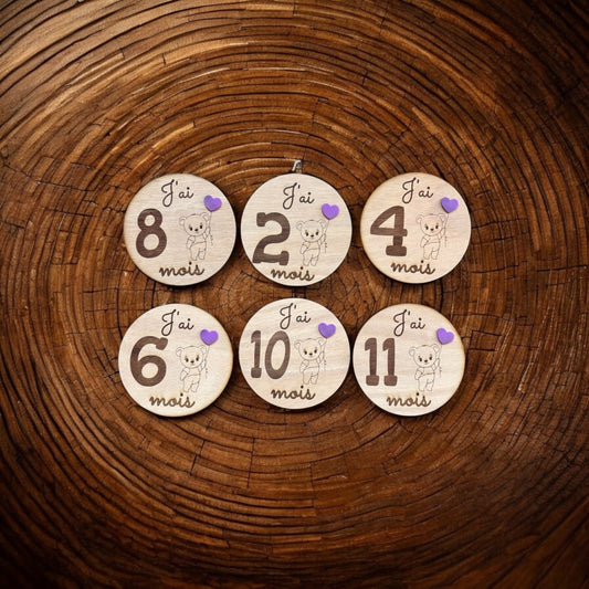 Cercles à étapes personnalisés - Empreinte Créative